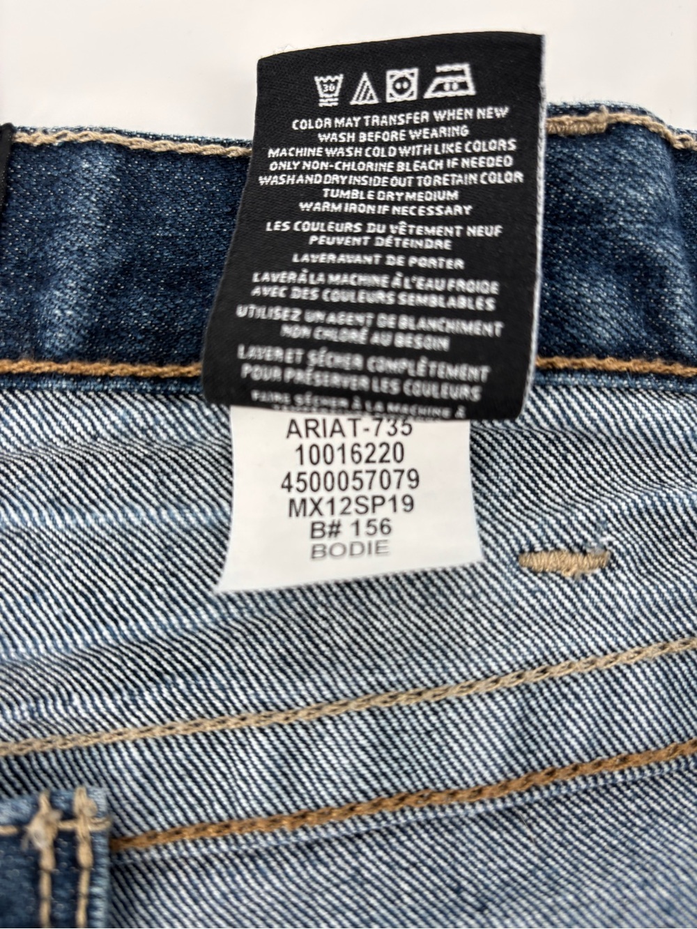 Ariat Rebar M4 Mens Jeans 36x36 Bodie Edge Bootcut DuraStretch Workwear 10016220 - Picture 5 of 14